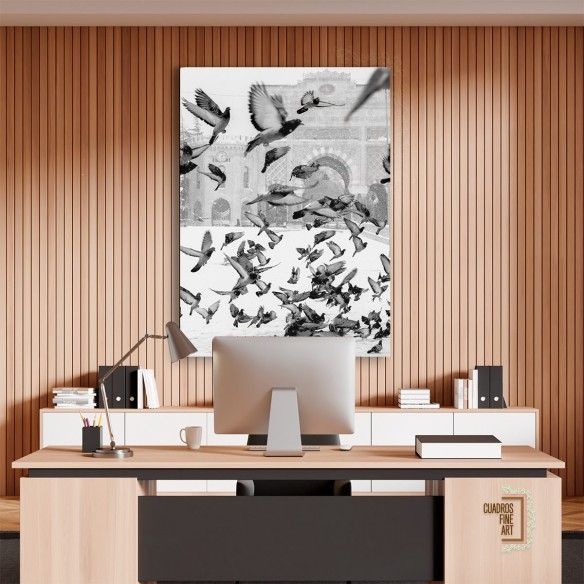 Moscú | Fotografía Animales Blanco y Negro | Cuadros Fine Art