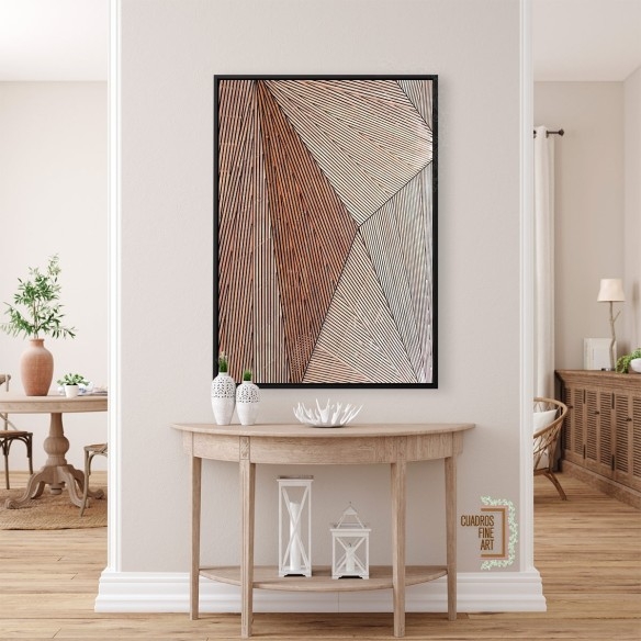 Estructura de madera | Foto Arquitectura | Cuadros Fine Art