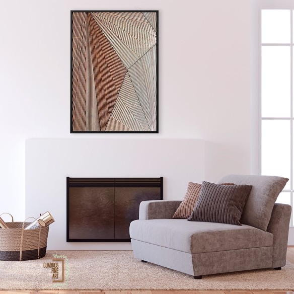 Estructura de madera | Foto Arquitectura | Cuadros Fine Art