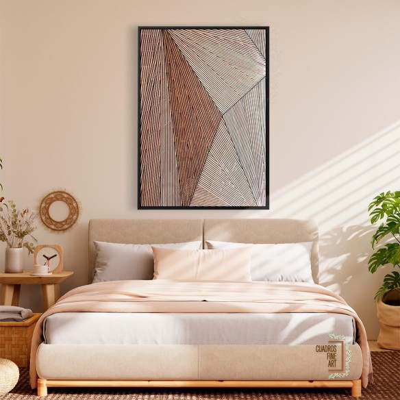 Estructura de madera | Foto Arquitectura | Cuadros Fine Art