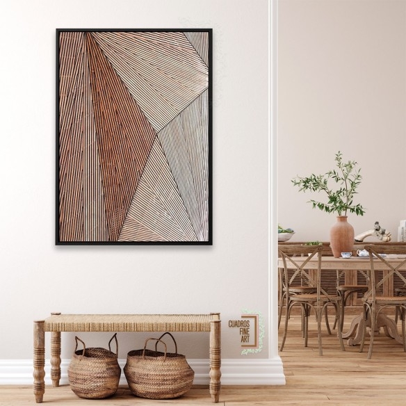 Estructura de madera | Foto Arquitectura | Cuadros Fine Art