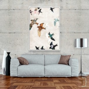 Abstracto Birds 1 2