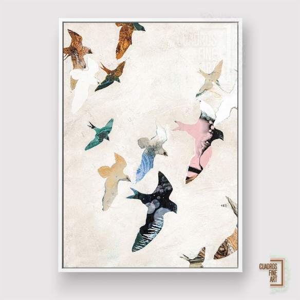 Aves Abstractas 2 | Cuadro Contemporáneo | Cuadros Fine Art