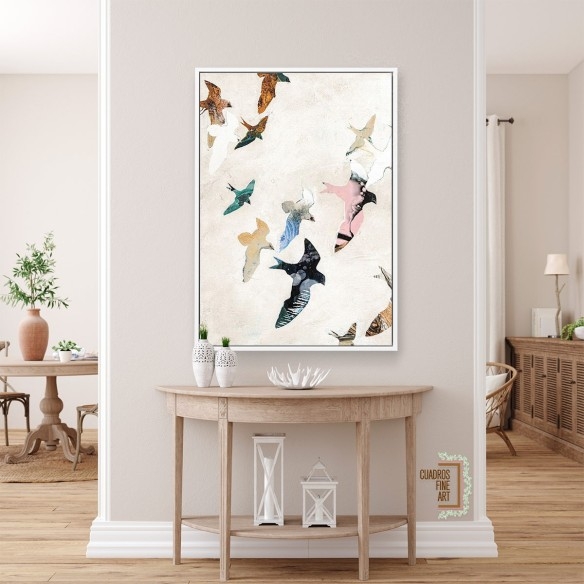 Aves Abstractas 2 | Cuadro Contemporáneo | Cuadros Fine Art
