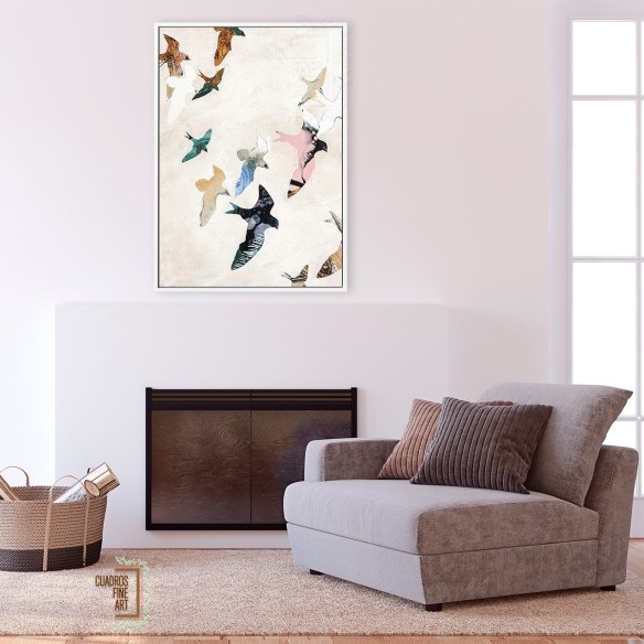 Aves Abstractas 2 | Cuadro Contemporáneo | Cuadros Fine Art
