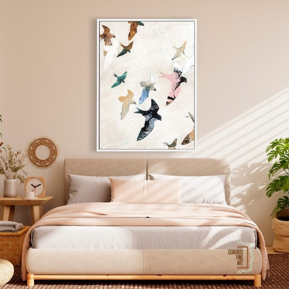 Aves Abstractas 2 | Cuadro Contemporáneo | Cuadros Fine Art