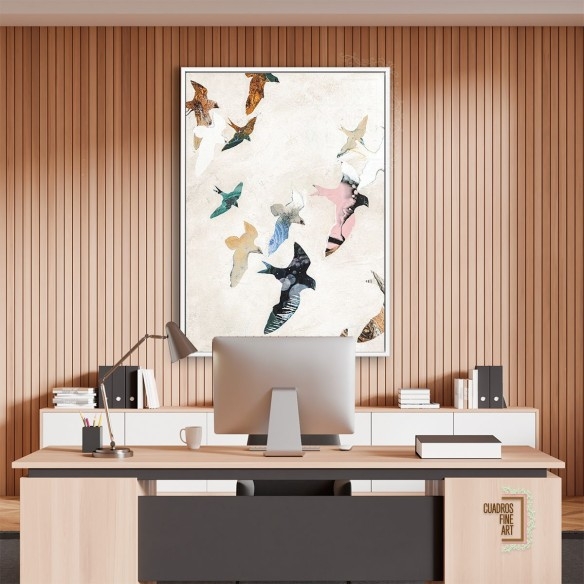 Aves Abstractas 2 | Cuadro Contemporáneo | Cuadros Fine Art