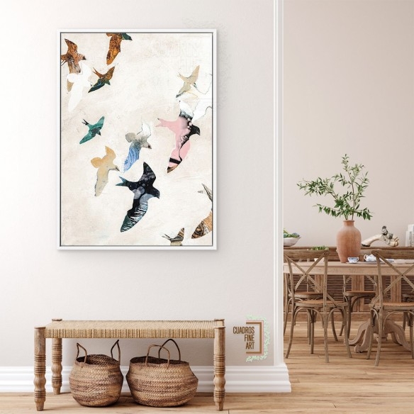 Aves Abstractas 2 | Cuadro Contemporáneo | Cuadros Fine Art