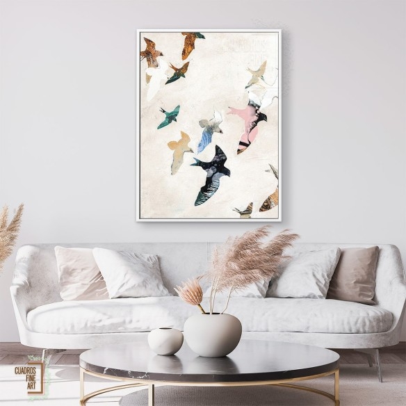 Aves Abstractas 2 | Cuadro Contemporáneo | Cuadros Fine Art