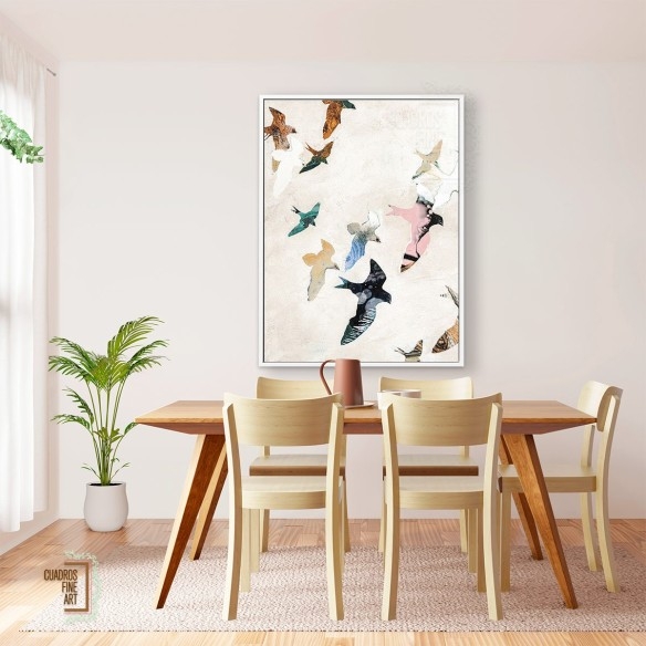 Aves Abstractas 2 | Cuadro Contemporáneo | Cuadros Fine Art