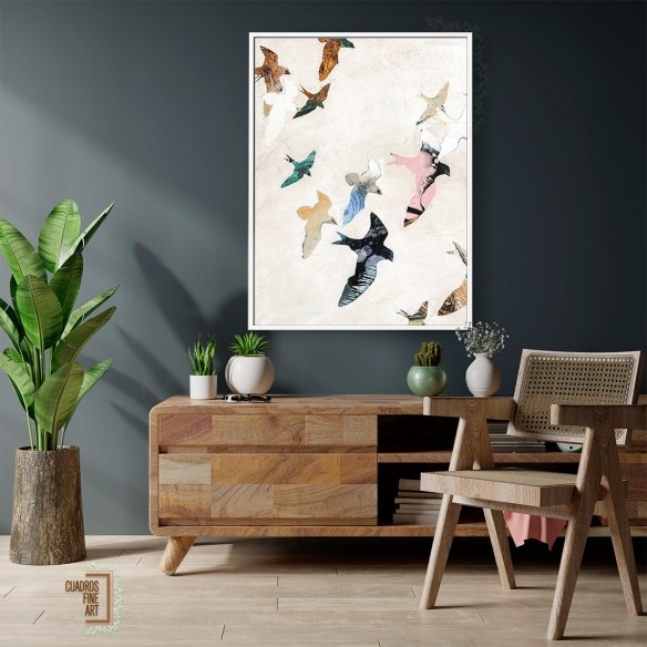 Aves Abstractas 2 | Cuadro Contemporáneo | Cuadros Fine Art