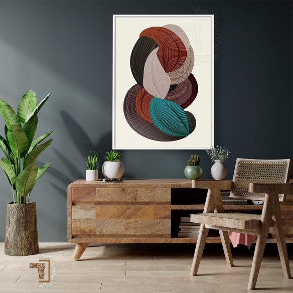 Fibras 3 | Cuadro Abstracto | Cuadros Fine Art