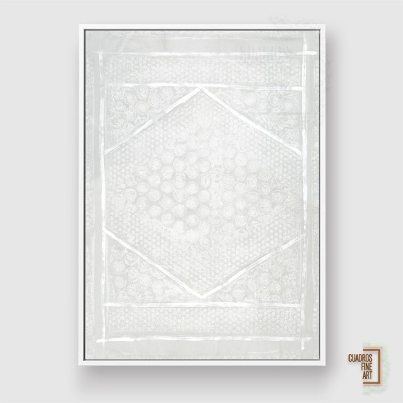 Azteca Neutro II | Cuadro Abstracto | Cuadros Fine Art