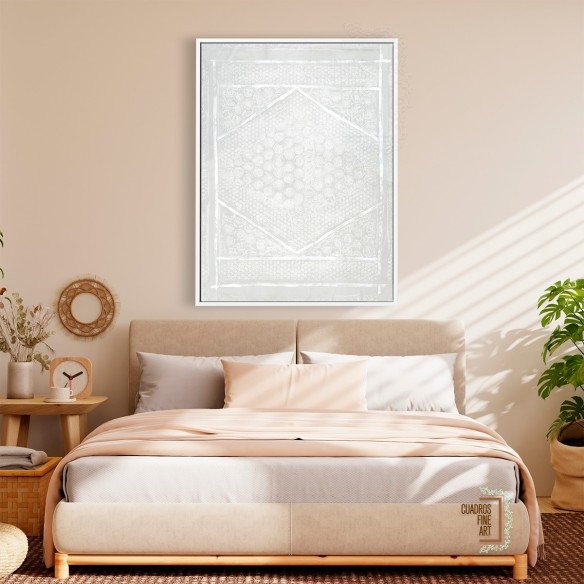 Azteca Neutro II | Cuadro Abstracto | Cuadros Fine Art