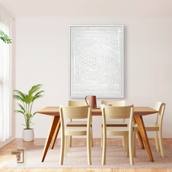 Azteca Neutro II | Cuadro Abstracto | Cuadros Fine Art
