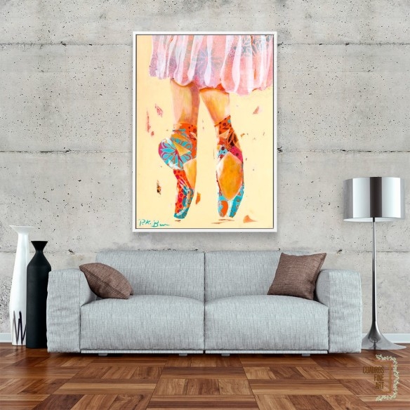 Zapatillas de ballet | Cuadro de Ballet | Cuadros Fine Art