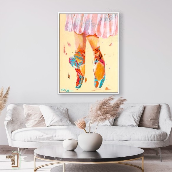 Zapatillas de ballet | Cuadro de Ballet | Cuadros Fine Art