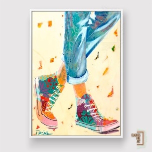 Tenis altos | Cuadro de Moda | Cuadros Fine Art