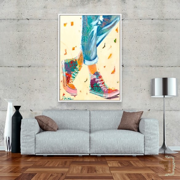 Tenis altos | Cuadro de Moda | Cuadros Fine Art