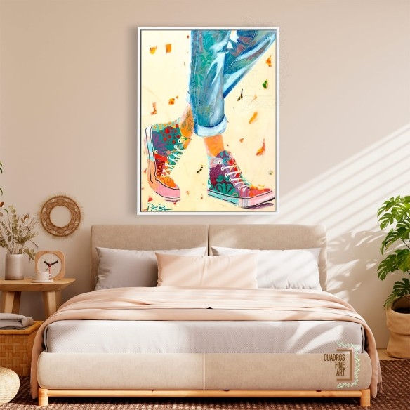 Tenis altos | Cuadro de Moda | Cuadros Fine Art