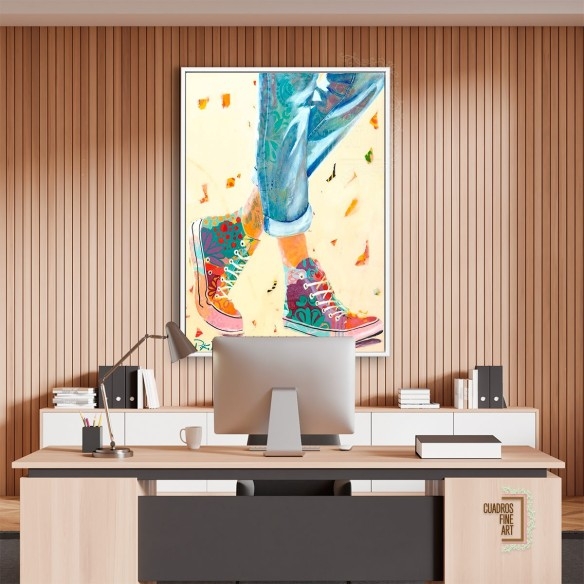 Tenis altos | Cuadro de Moda | Cuadros Fine Art