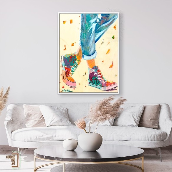 Tenis altos | Cuadro de Moda | Cuadros Fine Art