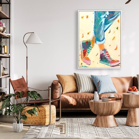 Tenis altos | Cuadro de Moda | Cuadros Fine Art