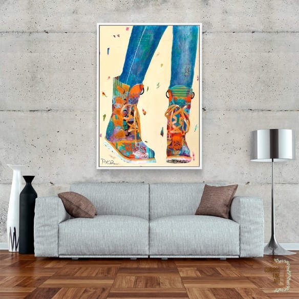 Botas de senderismo | Cuadro de Moda | Cuadros Fine Art