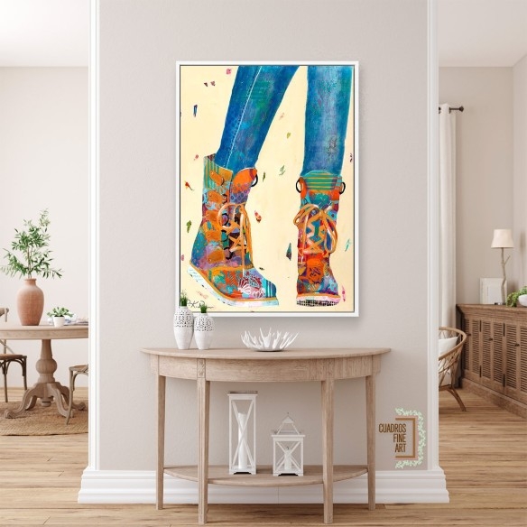 Botas de senderismo | Cuadro de Moda | Cuadros Fine Art