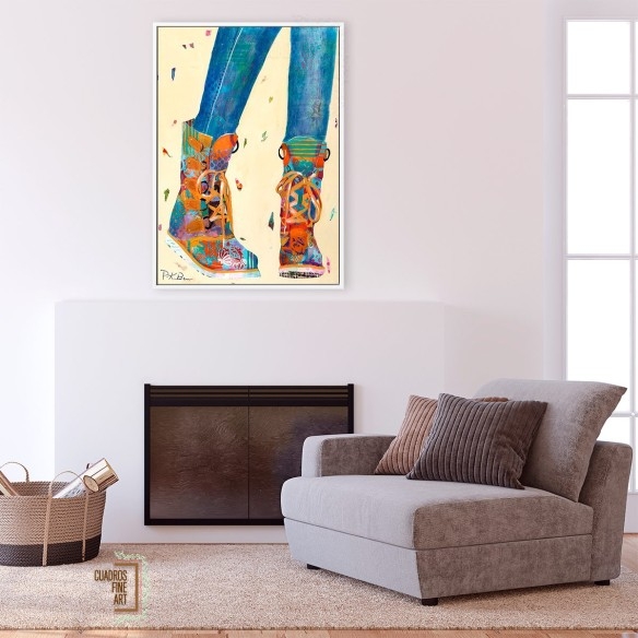 Botas de senderismo | Cuadro de Moda | Cuadros Fine Art