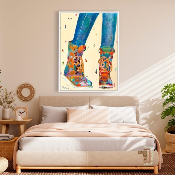 Botas de senderismo | Cuadro de Moda | Cuadros Fine Art