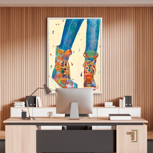 Botas de senderismo | Cuadro de Moda | Cuadros Fine Art