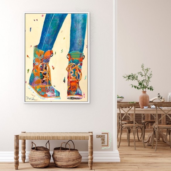 Botas de senderismo | Cuadro de Moda | Cuadros Fine Art