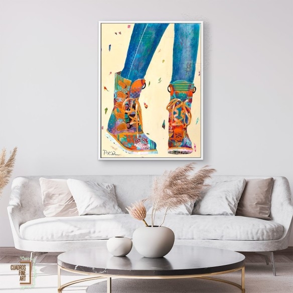Botas de senderismo | Cuadro de Moda | Cuadros Fine Art