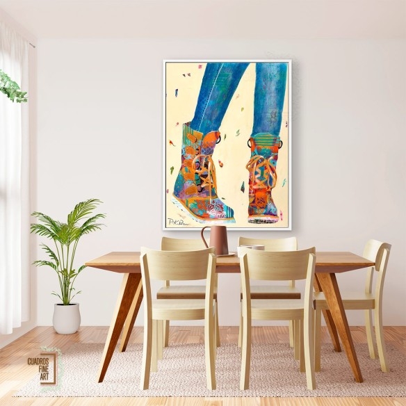 Botas de senderismo | Cuadro de Moda | Cuadros Fine Art