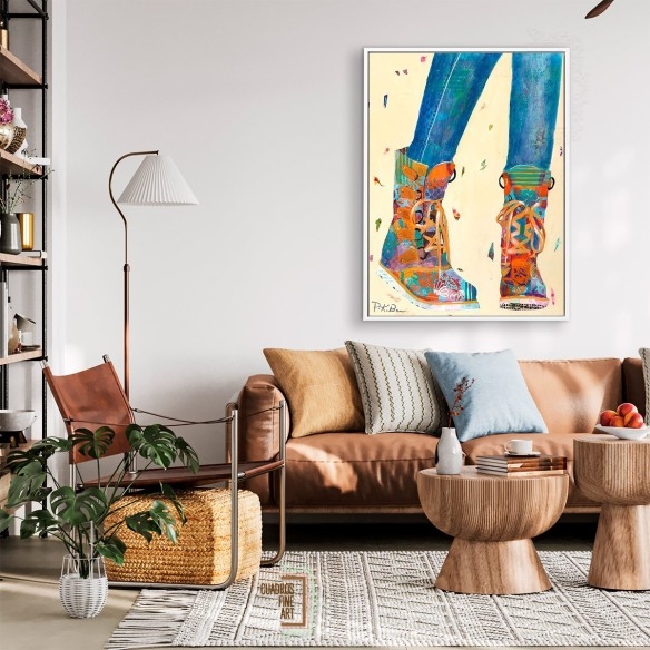 Botas de senderismo | Cuadro de Moda | Cuadros Fine Art