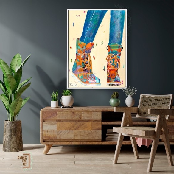 Botas de senderismo | Cuadro de Moda | Cuadros Fine Art