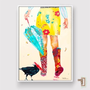 Compañeros Lluviosos | Arte Figurativo | Cuadros Fine Art