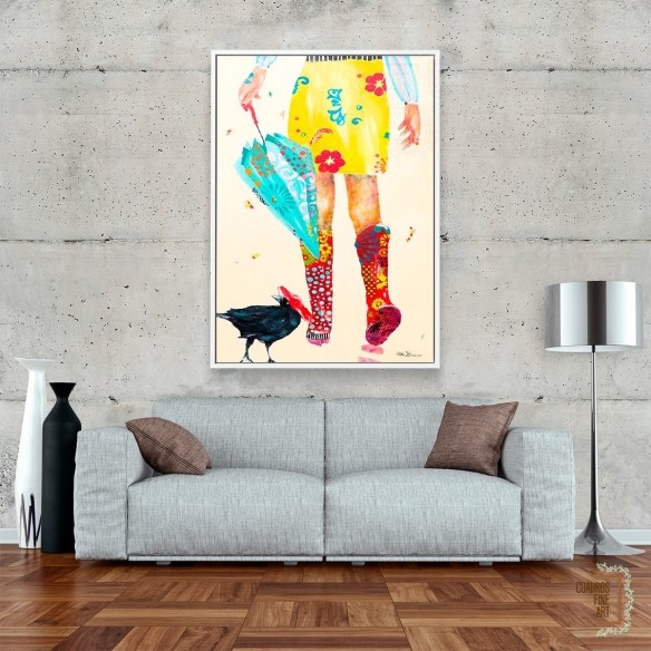 Compañeros Lluviosos | Arte Figurativo | Cuadros Fine Art