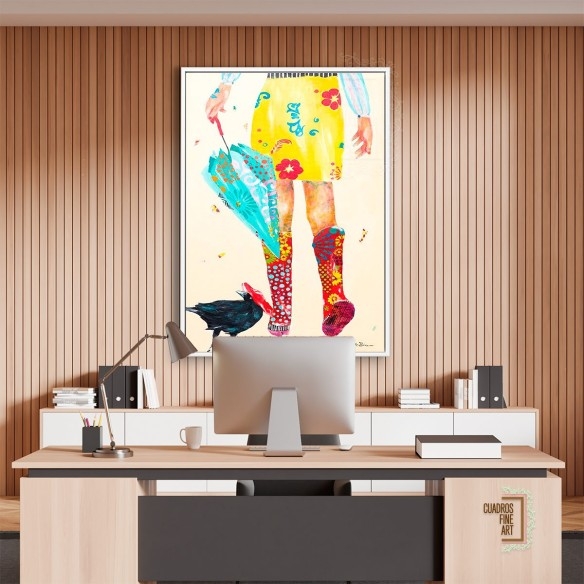 Compañeros Lluviosos | Arte Figurativo | Cuadros Fine Art