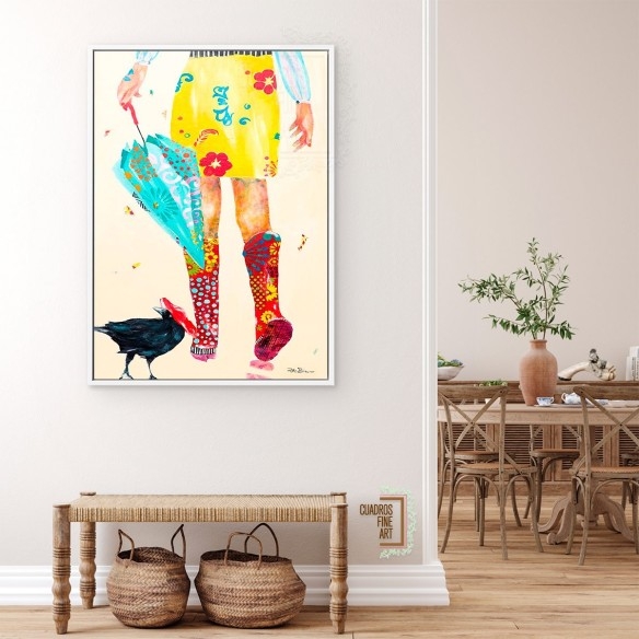 Compañeros Lluviosos | Arte Figurativo | Cuadros Fine Art