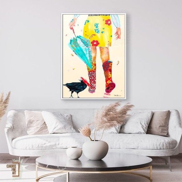 Compañeros Lluviosos | Arte Figurativo | Cuadros Fine Art