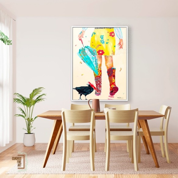 Compañeros Lluviosos | Arte Figurativo | Cuadros Fine Art