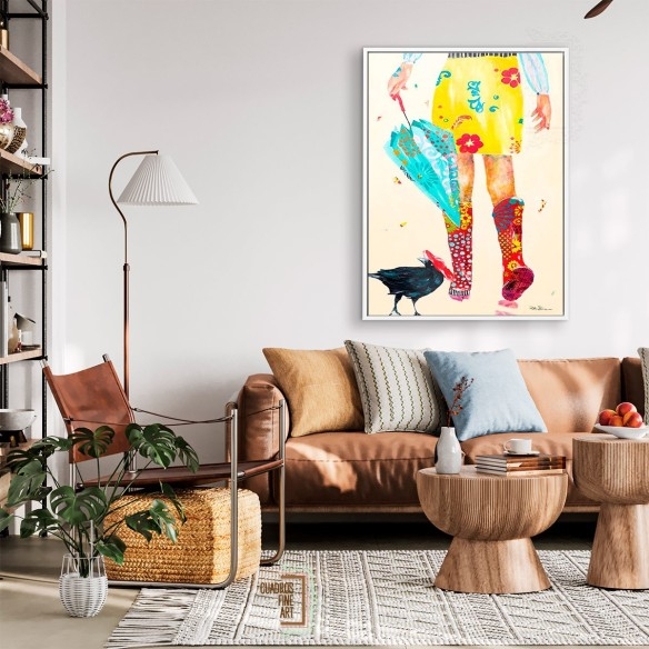 Compañeros Lluviosos | Arte Figurativo | Cuadros Fine Art