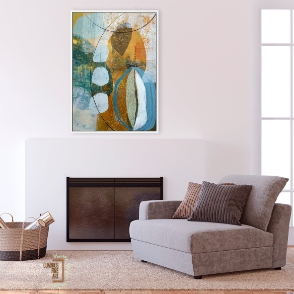 Sólo quedan las semillas | Cuadro Abstracto | Fine Art