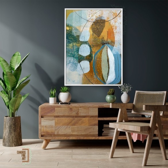 Sólo quedan las semillas | Cuadro Abstracto | Fine Art