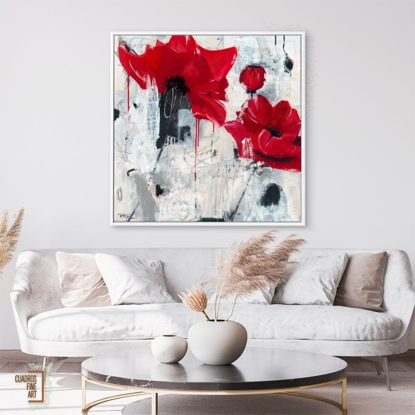 Amor de amapola | Cuadro Floral | Cuadros Fine Art