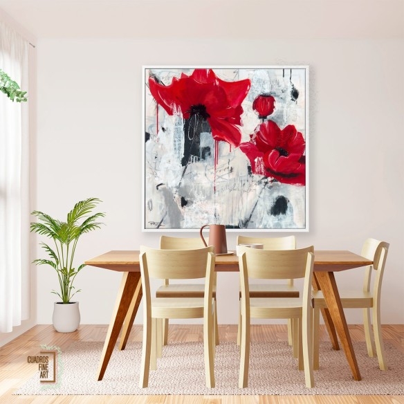 Amor de amapola | Cuadro Floral | Cuadros Fine Art