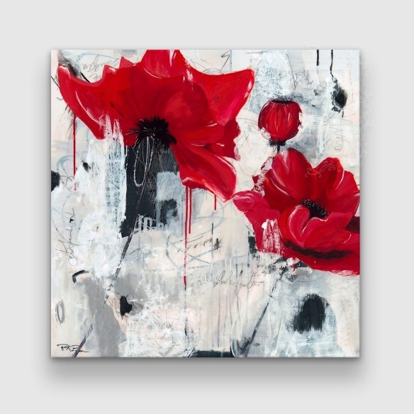 Amor de amapola | Cuadro Floral | Cuadros Fine Art