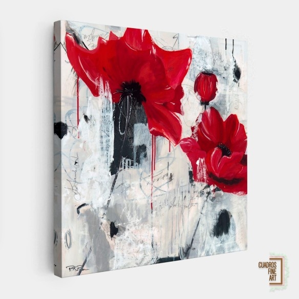 Amor de amapola | Cuadro Floral | Cuadros Fine Art
